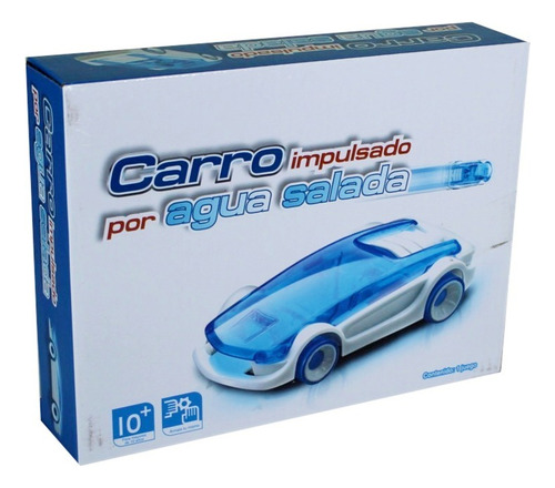 Carro Robot Impulsado Por Agua Salada Personaje Automovil