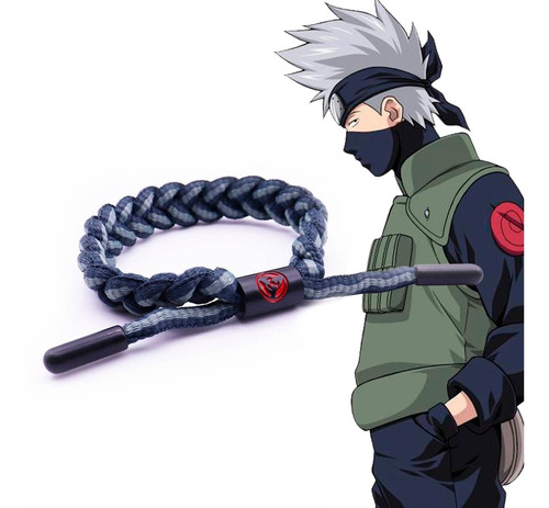 Pulsera Naruto Trenza Ajustable Cosplay Pulsera Anime