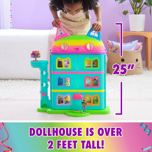 Casa De Muñecas De Gabby Spin Master Con Accesorios