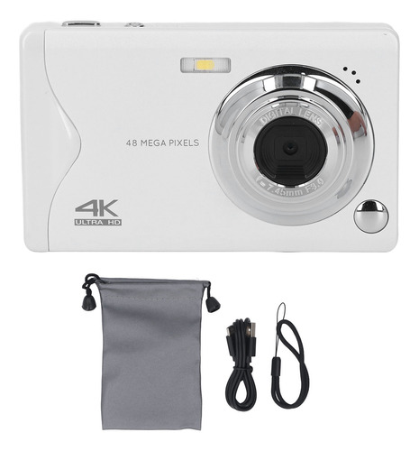 Cámara Digital 4k Con Enfoque Automático, 48 Mp, Zoom 16x, A