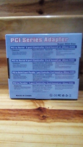 Tarjeta Pci Series Adapter