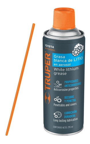 Grasa Blanca De Litio En Aerosol Resistente Al Agua 295 Ml