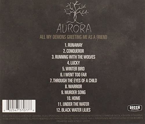 Cd Aurora - All My Demons Greeting Me As A Friend