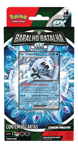 Pokemon Tcg Baralho Batalha Chien-pao Ex 60 Cartas