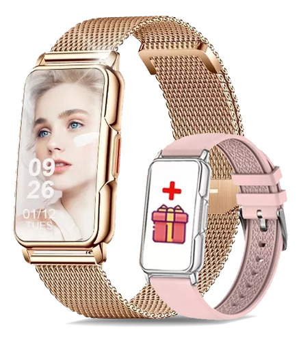 Reloj Inteligente Smart Watch Mujer Llamada Bluetooth Ip67