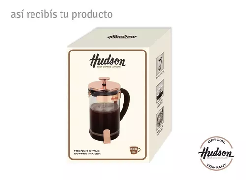 Cafetera francesa de émbolo Timemore de 600ml