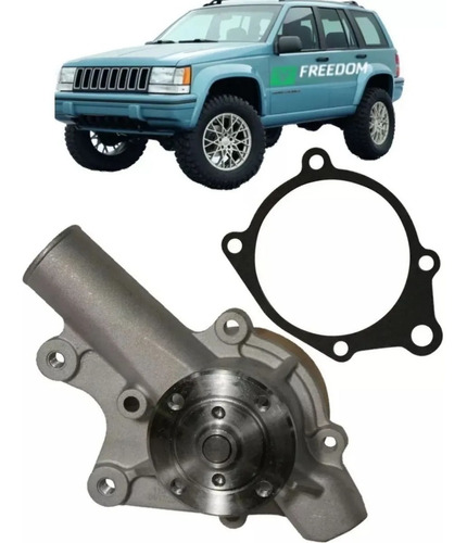 Bomba De Agua Jeep Cherokee 4.0 Maza Grande