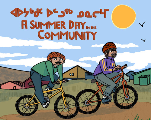 Libro A Summer Day In The Community: Bilingual Inuktitut ...