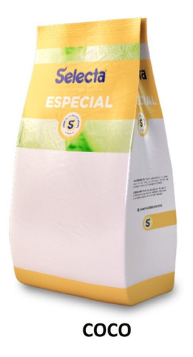 Base Saborizante Sorvete E Sobremesas Selecta Especial 1kg Especial Coco