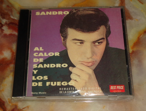 Sandro - Al Calor De Sandro Y Los De Fuego - Cd Arg.