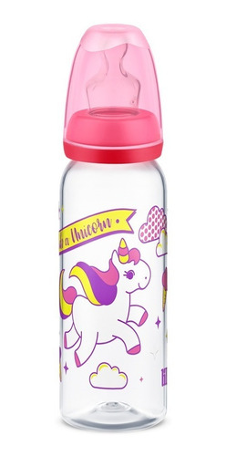 Mamadera Tetina Anatomica Lillo Magia 240ml +6 Meses Color Azul