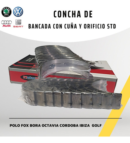 Concha De Bancada Fox Polo Ibiza Spacefox Golf Bora Std