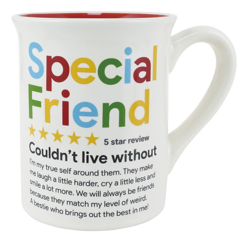 Reseña De Taza Enesco Our Name Is Mud Special Friend Five St