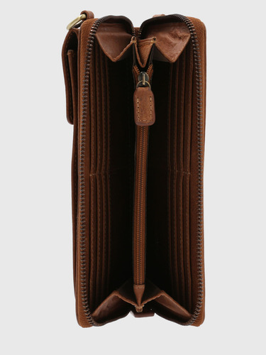 Billetera Hush Puppies Th Rhodes Crioss Tan Para Dama