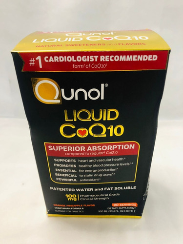 Suplemento natural de quinol líquido CoQ10
