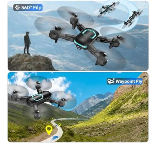 Drone Redrie Con Cámara De 1080p Para Principiantes,