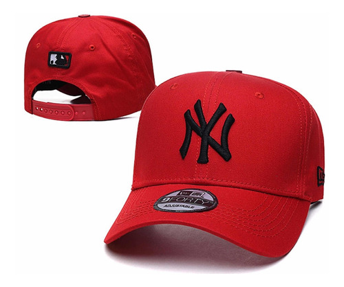 Jockey Gorro Ajustable Yankees New York Rojo Logo Negro 2023
