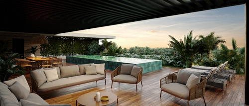 Departamento En Venta En Playa Del Carmen, Uma Living Well, Con 4 Lujosas Recamaras
