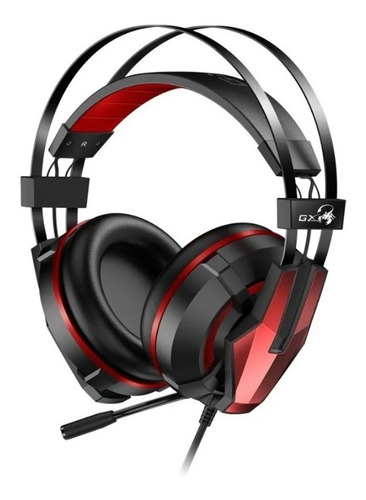 Imagen 3 de 4 de Auricular Gamer Genius Gx Gaming Hs-g710v 7.1 Vibración Usb Color Negro