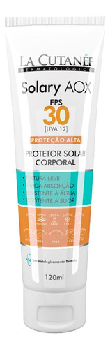 La Cutanée Protetor Solar Corporal Vegano Fps 30 Uva 12 -100