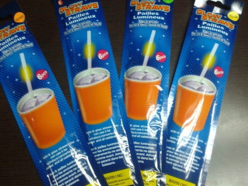 2 Cintillos Neón Glow In Dark Hora Loca Eventos