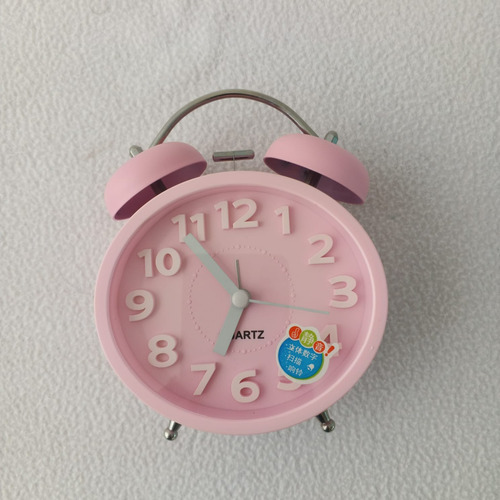 Remate Reloj Despertador Rosa 11 X 16 Minimalista 