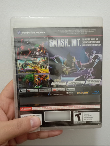 Marvel Vs Capcom Ps3 Impecable (Usado)