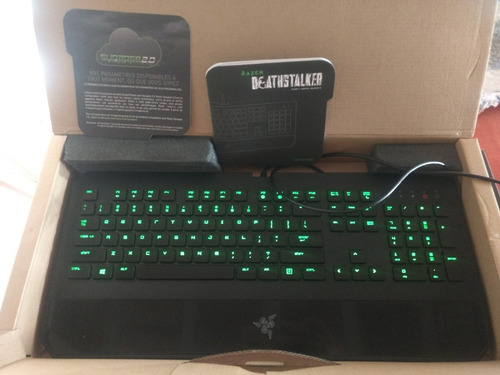 Kit Razer Tiamat 7.1 V1 Mais Teclado Deathstalker Exper