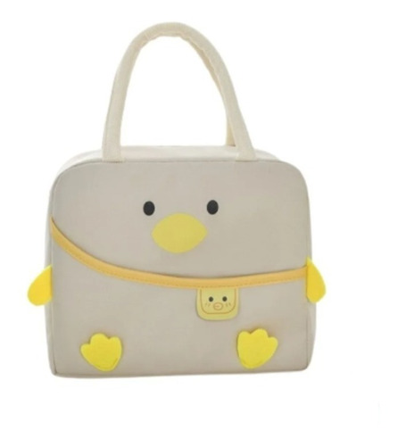 Lunchera Bolso Escolar Patito Térmica Metalizada Belgrano