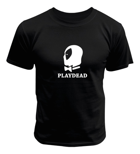 Camiseta Deadpool Playdead Playboy Marvel Comics