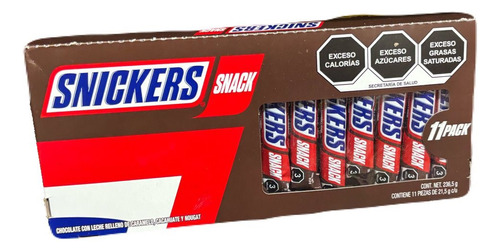 Chocolate Snickers Snack 11pz