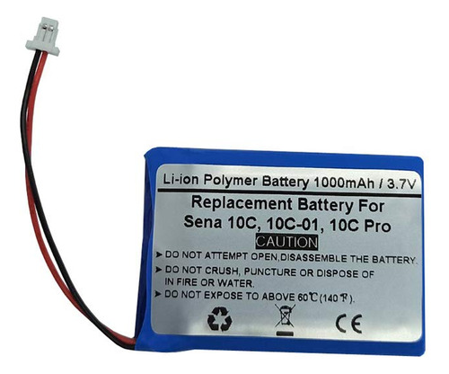 Starnovo Bateria De Repuesto De 3.7 V 1000 Mah Para Sena 10c