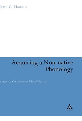 Libro Acquiring A Non-native Phonology: Linguistic Constr...