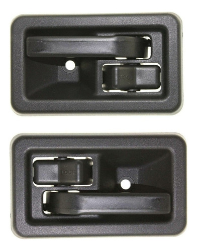 Par Manija Interna Puerta Jeep Wrangler Cj Yj Tj 81-06 Chapa