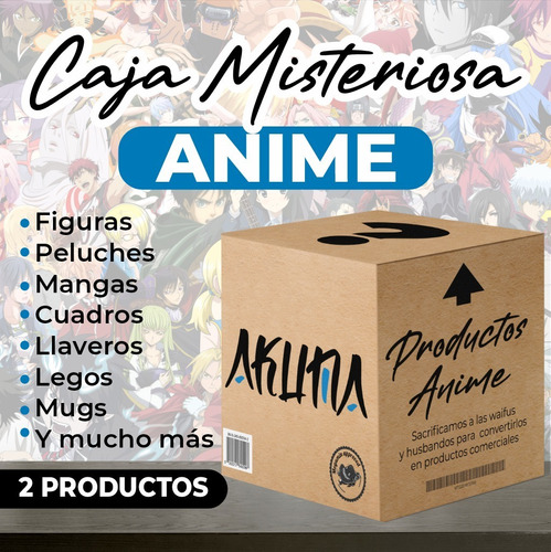 Caja Ciega Misteriosa Sorpresa Friki Anime Mystery Box