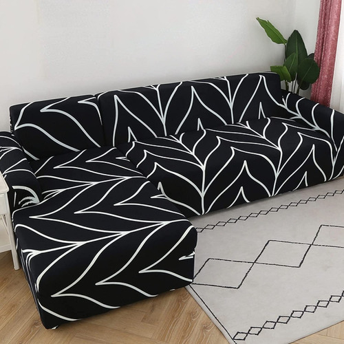 Funda Para Sillón Modular Tipo L, Diseño Neutro Combinable