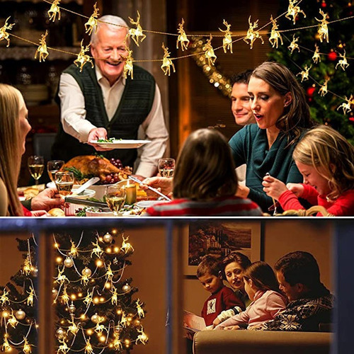 Decoración Navideña Iluminada Para Exteriores, Familia De Ci