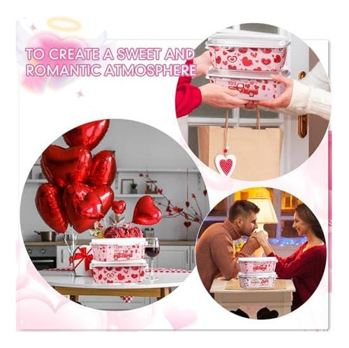 Reallnaive 40 Sets Valentine Day Hands -bans Con Tapas De X