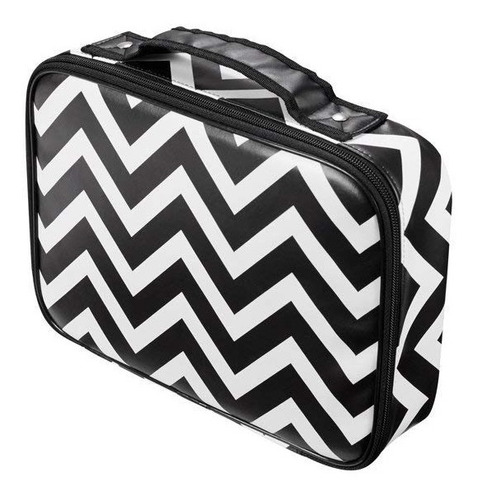 Estuche Para Cosmeticos Züca Stylist Case Small Black-white