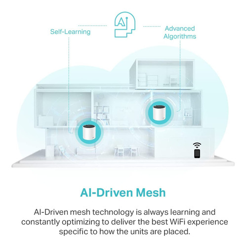 Tp-link Deco X55 Pack De 3 Sistema Wifi Mesh 1200 Mbps