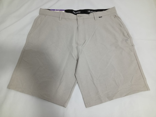 Shorts Hurley Regular Fit Beige Talla 40 Stretch Impermeable