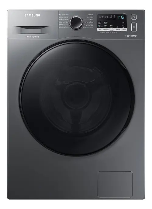 Lava e Seca Samsung WD11A com Ecobubble WD11A4453BX Inox Look 11/7kg
