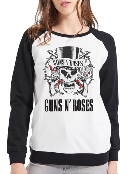 blusa de frio guns n roses