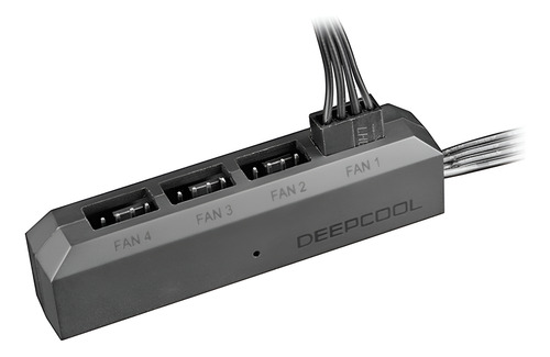 Fan Hub Deepcool Fh-04 Pwm De 4 Pines Para 4 Ventiladores