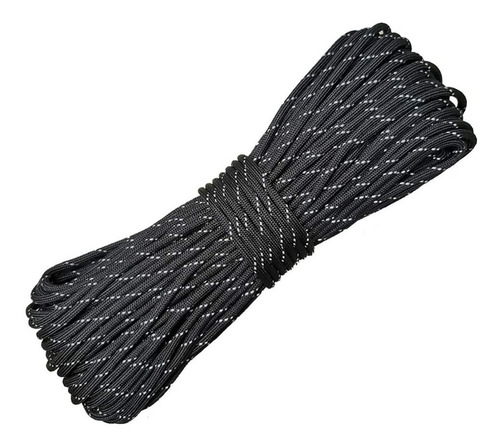 Imagen 3 de 5 de Paracord 5 Metros Cuerda 550 Tipo 3 - Reflectivo Made In Usa