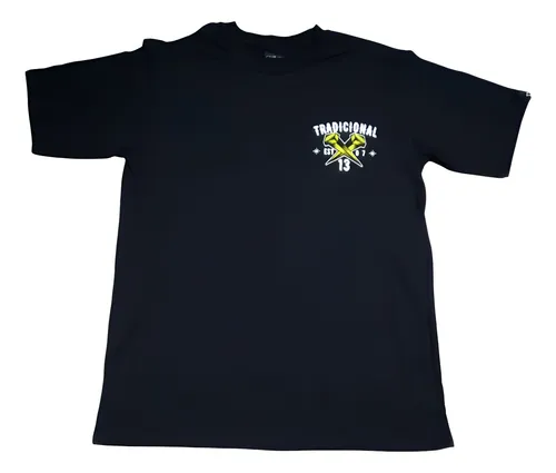 Remera Tradicional13 Calavera Clavos - Tattoo