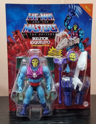 Master Of The Universe Skeletor Garra Diabólica