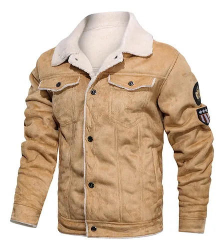 Chamarra antelina hombre new arrivals