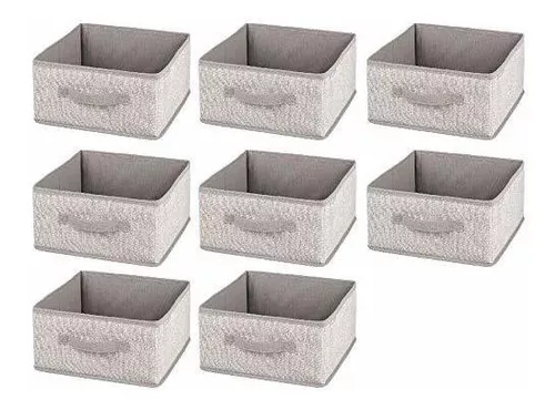  mDesign - Cajas organizadoras de tela, armario modular