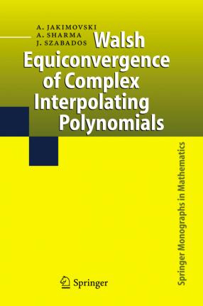 Libro Walsh Equiconvergence Of Complex Interpolating Poly...